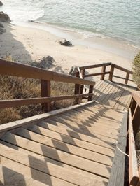 Coastal Property: Sand and Water with Clear Skies