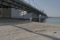 Coastal Road in Abu Dhabi, UAE