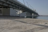 Coastal Road in Abu Dhabi, UAE