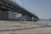 Coastal Road in Abu Dhabi, UAE