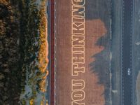 Aerial View of Coastal Road at Dawn in Holland, Netherlands