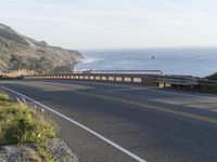 Coastal Road with Armco Barriers in California (002)