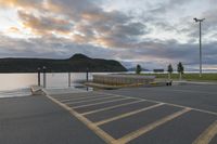 Coastal Road at Dawn: A Serene Landscape