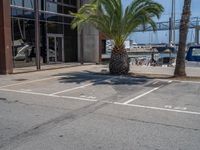 Coastal Road in Barcelona: Clear Skies and Ocean