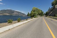 Coastal Road in British Columbia, Canada