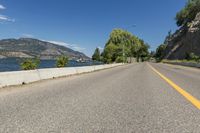 Coastal Road in British Columbia, Canada