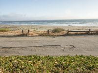 Coastal Road California Foggy Landscape