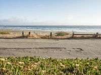 Coastal Road California Foggy Landscape 002