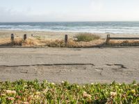 Coastal Road in California: Foggy Landscape 004