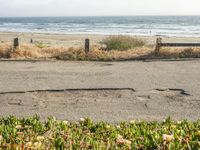 Coastal Road in California: A Foggy Landscape