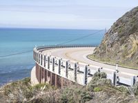 Coastal Road in California, USA - Ocean and Mountain View (003)