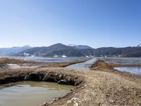 Coastal Road in China: Under a Clear Sky