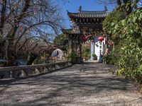 Coastal Road in China: A Temple by the Water