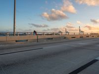 Coastal Road at Dawn in Miami Beach, Florida