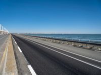 Coastal Road in Holland, Netherlands