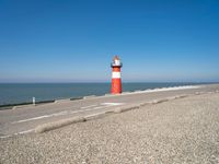 Coastal Road in Holland, Netherlands: A Clear Sky Welcomes You