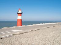 Coastal Road in Holland, Netherlands: A Clear Sky Welcomes You