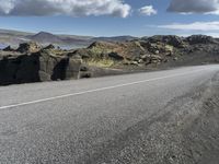 Coastal Road in Iceland: Clear Sky and Stunning Views