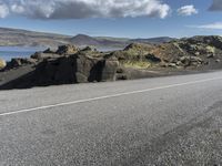 Coastal Road in Iceland: Clear Sky and Stunning Views