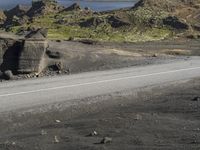 Coastal Road in Iceland: Rugged Landscapes