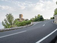 Scenic Coastal Road in Mallorca, Spain