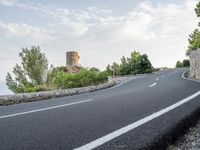 Scenic Coastal Road in Mallorca, Spain