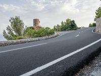 Scenic Coastal Road in Mallorca, Spain