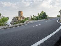 Scenic Coastal Road in Mallorca, Spain