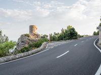 Scenic Coastal Road in Mallorca, Spain