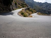 Scenic Coastal Road in Spain