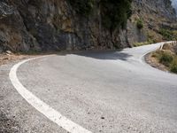 Scenic Coastal Road in Spain