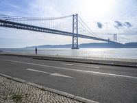 Coastal Road with Beautiful View in Lisbon, Portugal 001