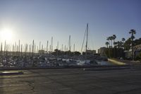 Los Angeles Coastal Road at Dawn