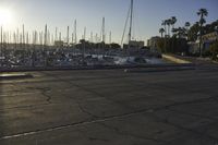 Los Angeles Coastal Road at Dawn