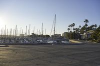 Los Angeles Coastal Road at Dawn