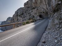 Scenic Coastal Road in Mallorca, Spain