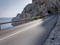 Scenic Coastal Road in Mallorca, Spain