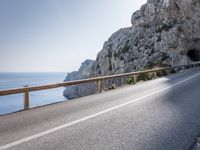 Scenic Coastal Road in Mallorca, Spain