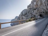 Scenic Coastal Road in Mallorca, Spain