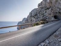 Scenic Coastal Road in Mallorca, Spain