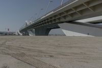 Coastal Road and Modern Architecture in Abu Dhabi, United Arab Emirates