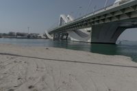 Coastal Road and Modern Architecture in Abu Dhabi, United Arab Emirates