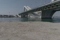 Coastal Road and Modern Architecture in Abu Dhabi, United Arab Emirates