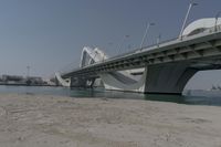 Coastal Road and Modern Architecture in Abu Dhabi, United Arab Emirates