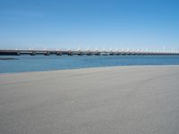 Coastal Road in the Netherlands, Europe