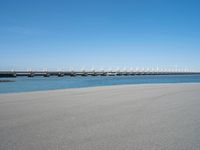 Coastal Road in the Netherlands, Europe