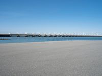 Coastal Road in the Netherlands, Europe