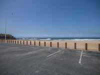 Coastal Road Parking Lots at Sandy Beach 002