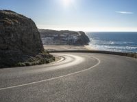 Coastal Road in Portugal: Azure Ocean Views