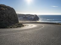 Coastal Road in Portugal: Azure Ocean Views